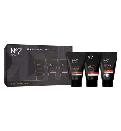 No7 Men Energising Trio Gift Set