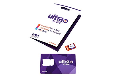 Ultra Mobile SIM Card Starter Kit with No Contract- GSM (T-Mobile) 4G LTE - Fits All Cell Phones (Standard, Micro, Nano) - Choose Your Plan on a Monthly Basis with 3ft Lightning and Micro USB Cable - Thumbnail 3