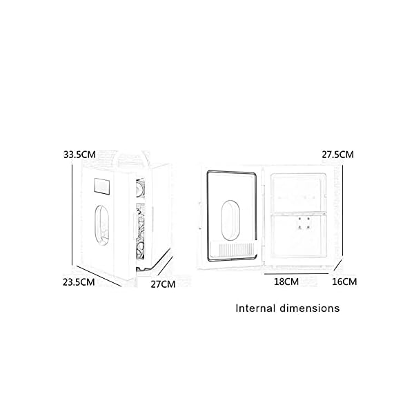 YANJ-Mini-Fridge-12v-220vElectric-Cool-Box-Car-refrigeratorHot-And-Cold-Dual-Use-Suitable-For-Car-And-Home-LOLDF1 YANJ Mini Fridge 12v 220v,Electric Cool Box Car refrigerator,Hot And Cold Dual Use Suitable For Car And Home LOLDF1
