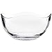 Large Clear Glass Wavy Salad Bowl, Mixing Bowl, All Purpose Round Serving Bowl…