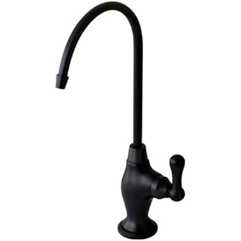 Kingston Brass Gourmetier KS3195AL Restoration Single Handle Water Filtration Faucet, Oil Rubbed Bronze