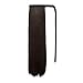 BARSDAR 24 inch Ponytail Extension Long Straight Wrap Around Clip in Synthetic Fiber Hair for Women – Dark Brownthumb 1
