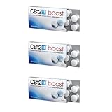 CB12 Boost Sugar Free Gum - Strong Mint (3 x Packs)