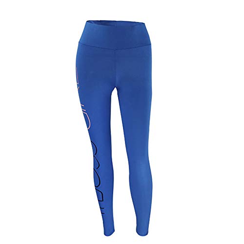 Letter Yoga Pants, Women's Fashion Workout Leggings Fitness Sports Gym Running Yoga Athletic Pants by Neartime