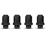 thumbnail image 2 of WheelCollections White Knight 1706SBK Black Chrome M12x1.25 Bulge Acorn Lug Nuts - 4 Pack 2 of 6