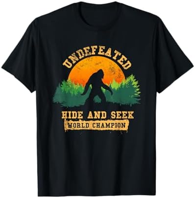 Amazon.com: Bigfoot Hide and Seek since 1811 T-shirt : Clothing