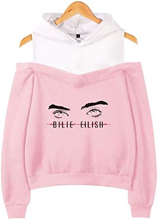 PapCell Billie Eilish Hoodie for Women Girls Adult Cute idontwannabeyouanymore 13 Reasons Why Lovely Shirt Merch