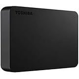 Toshiba Canvio Basics 4TB Portable External Hard Drive USB 3.0, Black (HDTB440XK3CA)