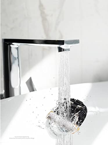 Super Quiet Cordless Battery Electric Hair Cutting Machine Rechargeable Hair Clipper Trimmer Home Barber Clippers Set (Gold)