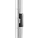 Whitmor 5 Tier Supreme Shelving Unit, Metal Storage Shelves, Adjustable Heavy Duty Shelf with Wheels, 400 lbs Capacity per Shelf, 2000 lbs Total for Pantry, Garage, Kitchen, Chrome