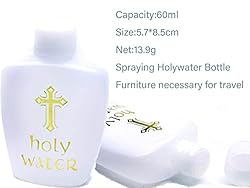 30 Pieces Empty Holy Water Bottles Set, Refillable