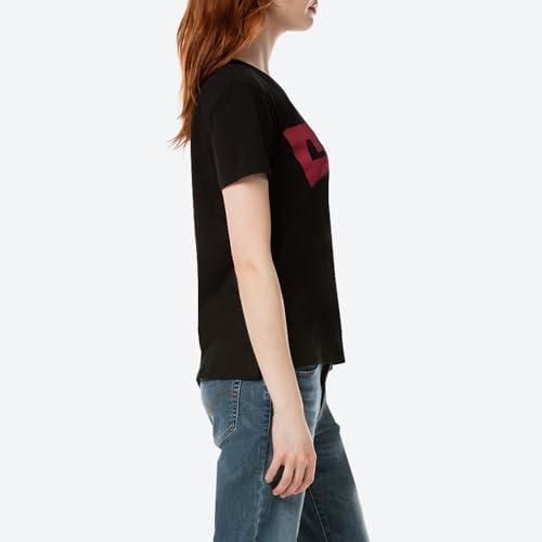 Femme The Perfect Tee T-Shirt, Stonewashed Black , M