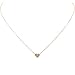 Humble Chic Women's Tiny Heart Necklace Gold-Tone Delicate Dainty Pendant Chain, Gold-Tone