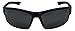 In Style Eyes Magnificent Maui Wrap Polarized Nearly Invisible Line Bifocal Sunglasses Black 2.00