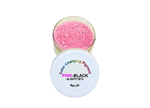 Low temperature cold activated thermochromic bi-color pigment pin…