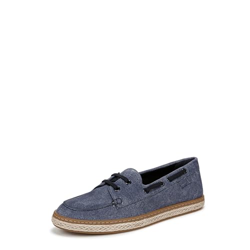 Vionic Women's Bay Moccasin, Dark Denim Denim, 3.5 UK