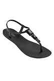 Ipanema Women's Maya Thong Sandal,Black/Black,9 M US