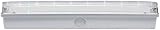 Knightsbridge 3W Green LED Daylight Emergency Bulkhead Light Indoor Outdoor view 3