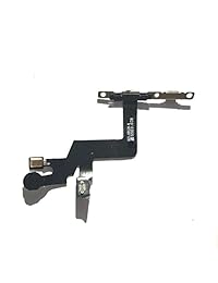 Replacement Power On Off Mute Botones de volumen Flash LED Luces, Cable Flex Montaje para el iPhone