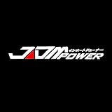 Finance Plan Big Promotion JDM POWER Car Sticker Window Bumper Decal for Toyota Honda Volkswagen Mitsubishi