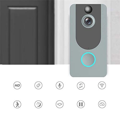 VICCKI V7 1080P Smart WiFi Security Doorbell Wireless Video Camera+Wireless Doorbell EU - Thumbnail 5