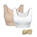 BAIXITE Yoga Bra Daily Seamless Ultra Breathable Bra Camisole Sleep Zero Feel Underwear
