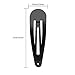 Senkary 60 Pack Snap Hair Clips No Slip Metal Hair Clips Hair Barrettes for Women Girls Kids, 2 Inch/ 50mm (Black)