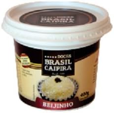 Doces Brasil Caipira Beijinho (Coconut Dessert) Plastic Container 400g