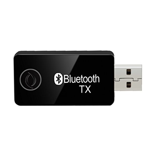 Hulorry Bluetooth transmitte Portable Stereo Audio 3.5mm Wireless Bluetooth Transmitter Audio Adapter for TV DVD PC CD Player MP3/MP4