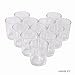 Hosley Set of 72 Clear Votive Tea Light Glass Candle Holders. Ideal for Parties Wedding Special Events Aromatherapy and Everyday Use Tealights O2 primary
