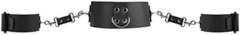 Sexy Collar and short distance cuffs