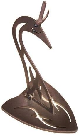 Skull Hooker Table Hooker Powder Coated Steel Trophy Mount - Perfect Kit for Table Display of Taxidermy Deer Antlers and Other Skulls - Available in Graphite Black and Robust Brown