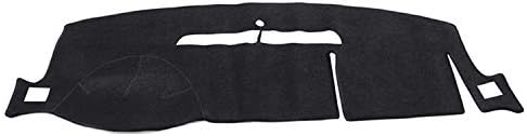 Yesjoy Black Car Dash Mat Dash Sun Cover Dashboard Cover Pad Mat Non-Slip Fits For Tahoe 2007-2012 Silverado 2007-2013