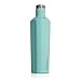 Corkcicle Canteen - Water Bottle and Thermos - Keeps Beverages Cold for Over 25, Hot for Over 12 Hours - Triple Insulated with Shatterproof Stainless Steel Construction - Turquoise - 25oz/750ml