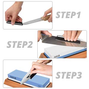 Flattening Stone & Sharpening Whetstone Stoning Angle Guide, Polishing Tool for Kitchen, Hunting and Pocket Knives or Blades