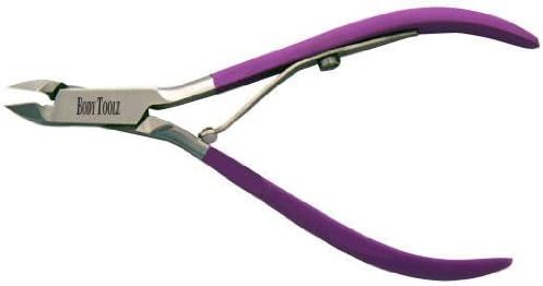 Purple 1/4 Jaw Soft Touch Cuticle Nipper