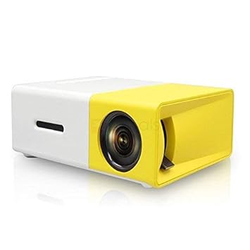 Navizone YG300 400LM Portable Mini Home Theater LED Projector with Remote Controller, Support HDMI, AV, SD, USB Interfaces