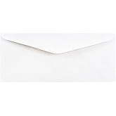 JAM PAPER #11 Business Commercial Envelopes - 4 1/2 x 10 3/8 - White - 50/Pack
