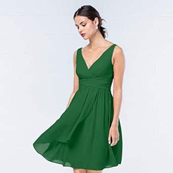 dark green summer dress