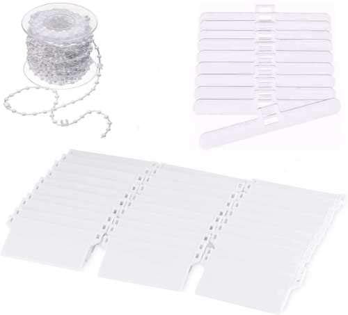 First Blinds Vertical Repair Kit 89mm Slats Bottom Weights Top Hangers Chain