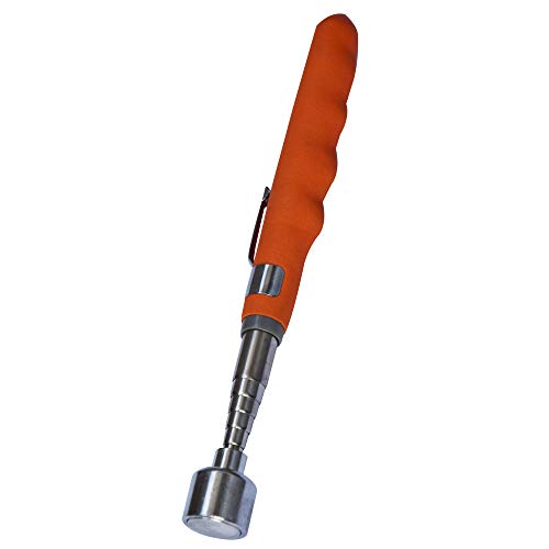 HARDK Telescoping Magnetic Pick Up Tool Extendable 31" 20 lb Telescopic Magnet Stick Pull Capacity Small Metal Extends Tools - Thumbnail 4
