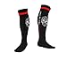Athletic Knee High Socks- Day of the deadlift- For Powerlifting & CrossFit (black)