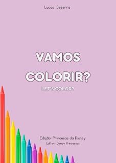 Livro Vamos colorir : Edição Princesas da disney