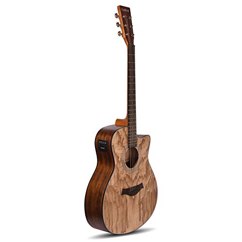 Kadence Acoustica Series Acoustic Electric Guitar Electric Acoustic Guitar (Ash Wood) Semi