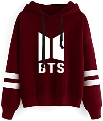 bts red sweatshirt