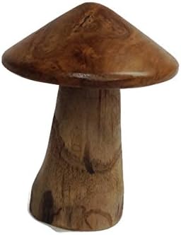 Garden Age - Wooden Mushroom - Large Sculpture