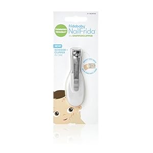 Frida Baby NailFrida The SnipperClipper | The Baby Nail Clipper with Safety spyhole for Newborns and up
