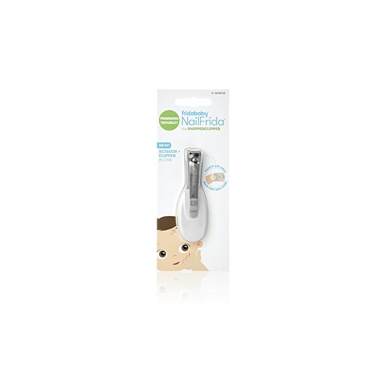 Frida Baby NailFrida The SnipperClipper | The Baby Nail Clipper with Safety spyhole for Newborns and up