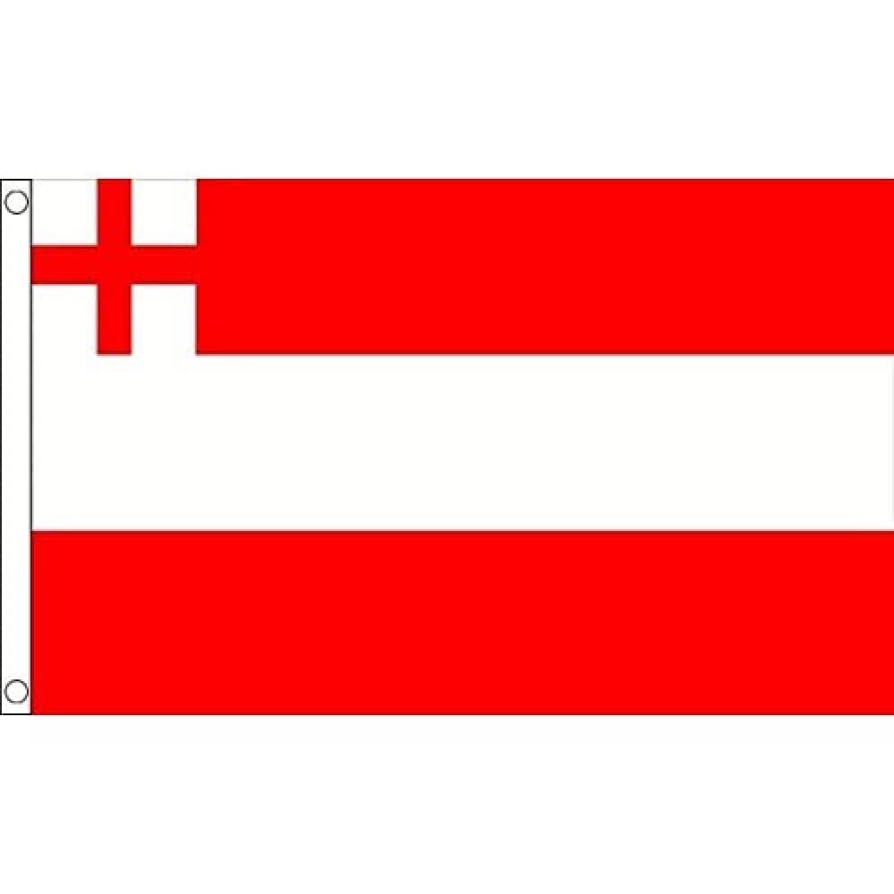 AZ FLAG - Naval Ensign 1702 Flag - 3x5 Ft - 100D Polyester Bristish Historic Banner with Two Metal Grommets - Fade Resistant - Vivid Colors - 3' x 5' Feet - 150x90 Cm