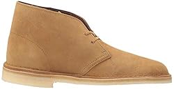 Clarks Men's Desert Chukka Boot, Oak Suede, 11 M US